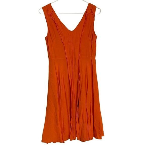 Ann Taylor Dresses & Skirts - Ann Taylor‎ orange spring flowy dress size 0